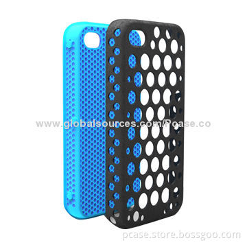 PC with Silicone Hybrid Cases, Full Protection on Phone from Bumps and Stretches